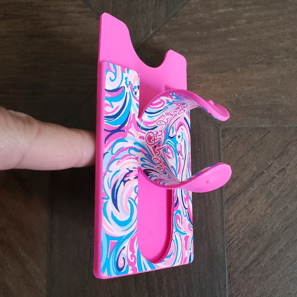 Lilly Pulitzer silicone phone card case